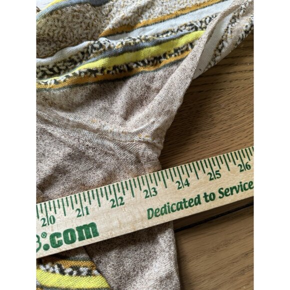 Nic & Zoe Open Front Cardigan Sweater Size 1X Linen Blend Lightweight Knit City - Picture 6 of 11